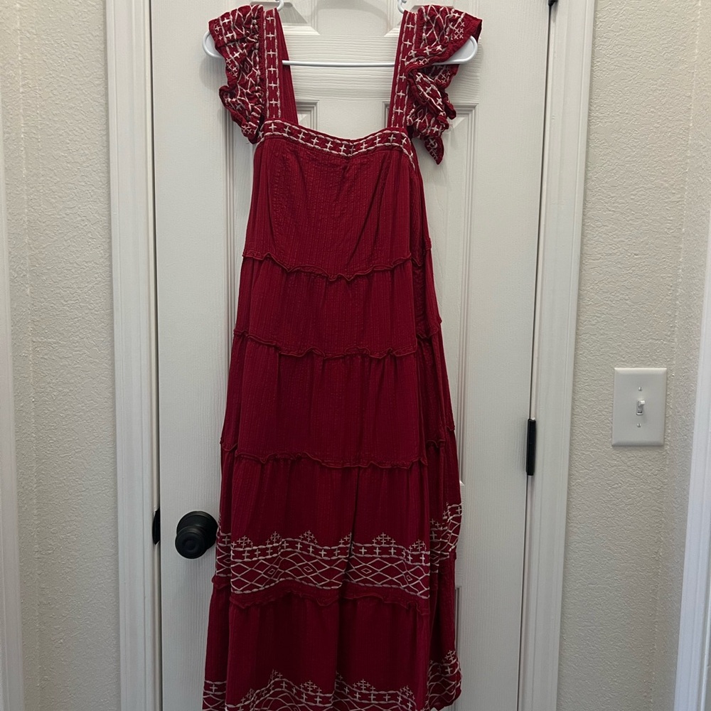 Red dress